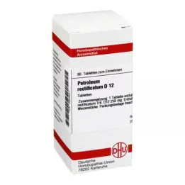 PETROLEUM RECTIFICATUM D 12 tabletter, 80 stk
