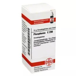PHOSPHORUS C 200 globuler, 10 g