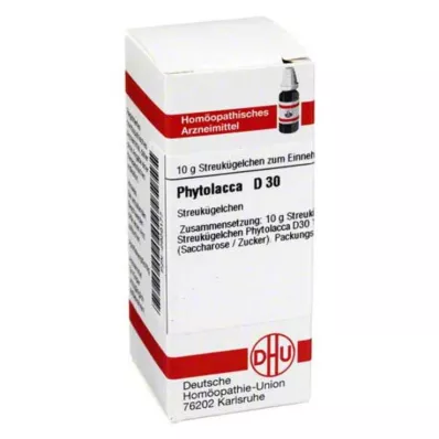 PHYTOLACCA D 30 globuler, 10 g