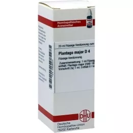 PLANTAGO MAJOR D 4 fortynning, 20 ml