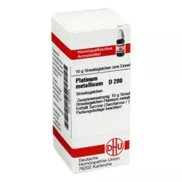 PLATINUM METALLICUM D 200 globuler, 10 g