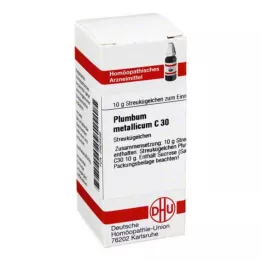 PLUMBUM METALLICUM C 30 globuler, 10 g