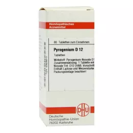 Pyrogenium D12 tabletter (80 stykker)