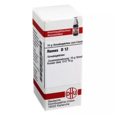 RUMEX D 12 globuler, 10 g RUMEX D 12 globuler, 10 g