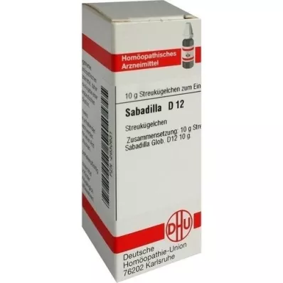 SABADILLA D 12 globuler, 10 g