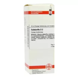 SABDARIFFA D 2 Fortynning, 50 ml
