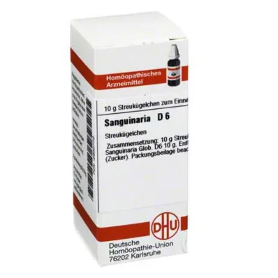 SANGUINARIA D 6 globuli, 10 g
