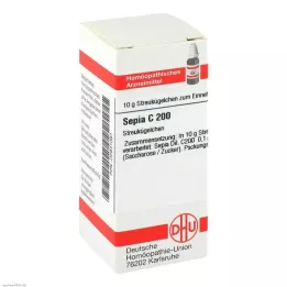 SEPIA C 200 globuler, 10 g
