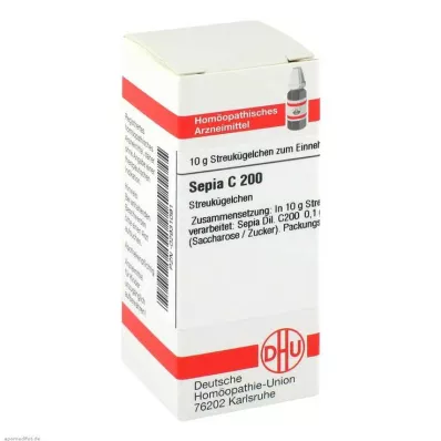 SEPIA C 200 globuler, 10 g