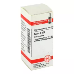 SEPIA D 200 globuler, 10 g