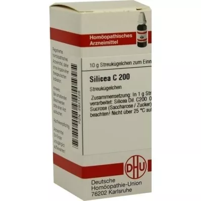 SILICEA C 200 globuler, 10 g