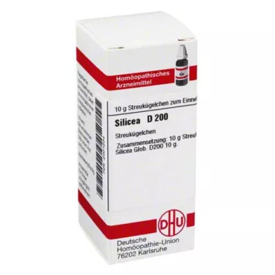 SILICEA D 200 globuler, 10 g SILICEA D 200 globuler, 10 g