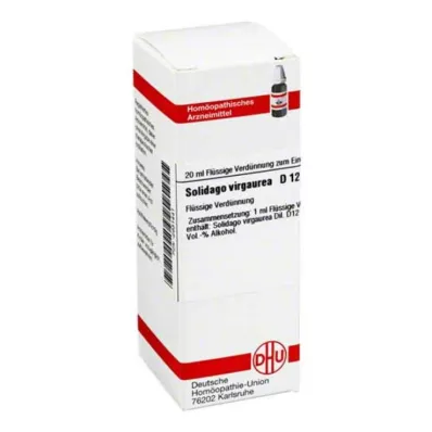 SOLIDAGO VIRGAUREA D 12 Fortynning, 20 ml SOLIDAGO VIRGAUREA D 12 Fortynning, 20 ml