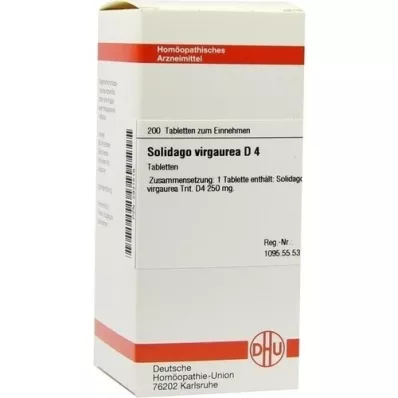 SOLIDAGO VIRGAUREA D 4 tabletter, 200 stk