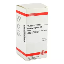 SOLIDAGO VIRGAUREA D 4 tabletter, 200 stk
