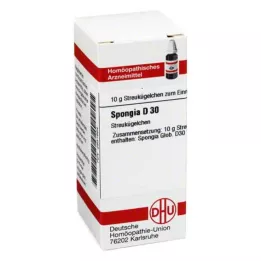 SPONGIA D 30 globuler, 10 g