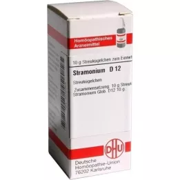 STRAMONIUM D 12 globuler, 10 g