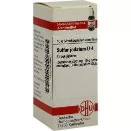 SULFUR JODATUM D 4 kuler, 10 g