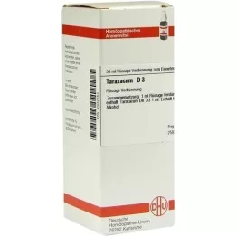 TARAXACUM D 3 Fortynning, 50 ml