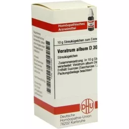 VERATRUM ALBUM D 30 globuler, 10 g