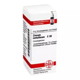 ZINCUM METALLICUM C 30 globuler, 10 g