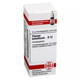 ZINCUM METALLICUM D 12 globuler, 10 g