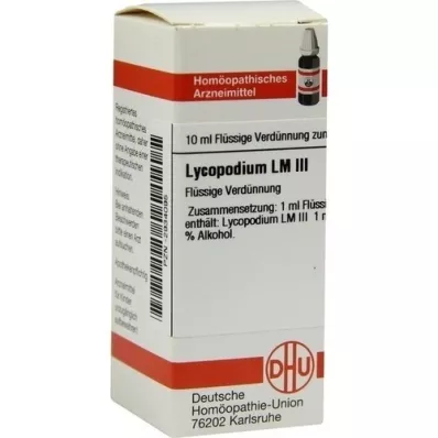 LYCOPODIUM LM III Fortynning, 10 ml
