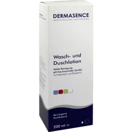 DERMASENCE Vask- og dusjlotion, 200 ml