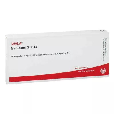 MENISCUS GL D 15 Ampuller, 10X1 ml