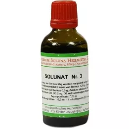 SOLUNAT Nr. 3 dråper, 50 ml