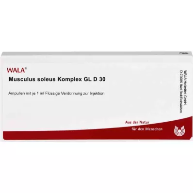 MUSCULUS SOLEUS Complex GL D 30 ampuller, 10X1 ml MUSCULUS SOLEUS Complex GL D 30 ampuller, 10X1 ml