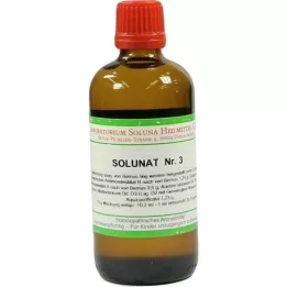 SOLUNAT Nr. 3 dråper, 100 ml