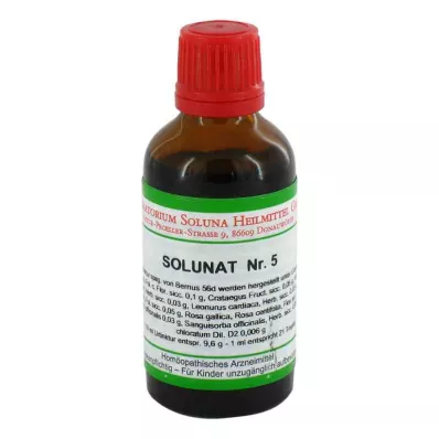 SOLUNAT Nr. 5 dråper, 50 ml