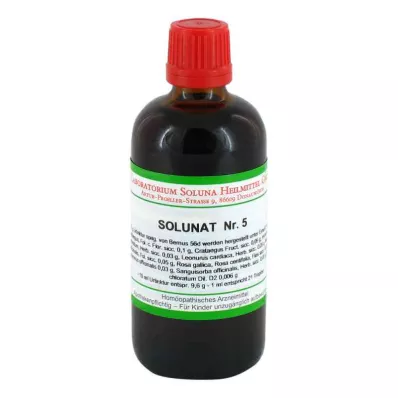 SOLUNAT Nr. 5 dråper, 100 ml