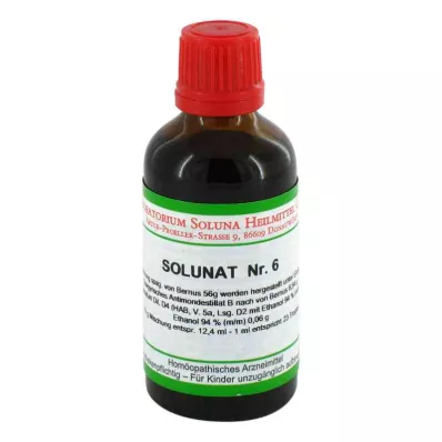 SOLUNAT Nr. 6 dråper, 50 ml