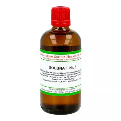 SOLUNAT Nr. 6 dråper, 100 ml