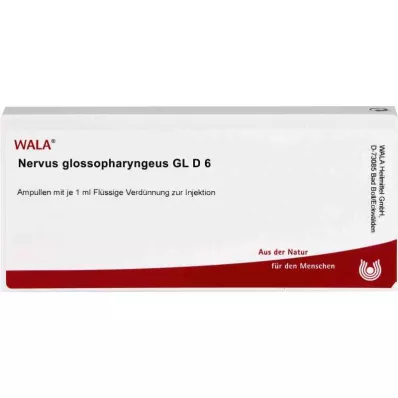 NERVUS GLOSSOPHARYNGEUS GL D 6 ampuller, 10X1 ml NERVUS GLOSSOPHARYNGEUS GL D 6 ampuller, 10X1 ml