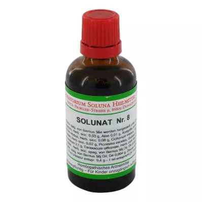 SOLUNAT Nr. 8 dråper, 50 ml