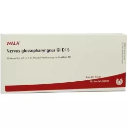 NERVUS GLOSSOPHARYNGEUS GL D 15 Ampuller, 10X1 ml