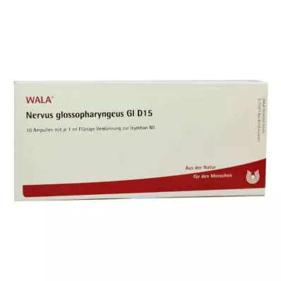 NERVUS GLOSSOPHARYNGEUS GL D 15 Ampuller, 10X1 ml NERVUS GLOSSOPHARYNGEUS GL D 15 Ampuller, 10X1 ml