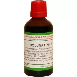 SOLUNAT Nr. 9 dråper, 50 ml