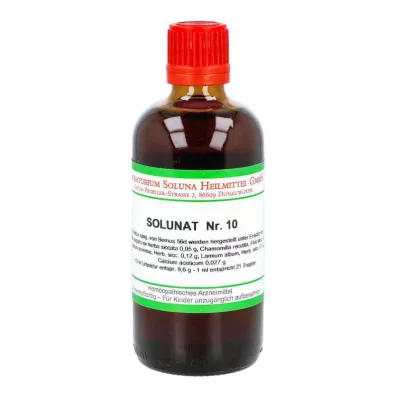 SOLUNAT Nr. 10 dråper, 100 ml