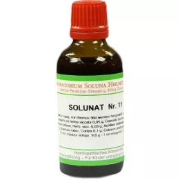 SOLUNAT Nr. 11 dråper, 50 ml