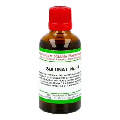 SOLUNAT Nr. 11 dråper, 50 ml SOLUNAT Nr. 11 dråper, 50 ml