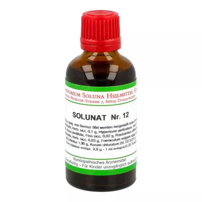 SOLUNAT Nr. 12 dråper, 50 ml