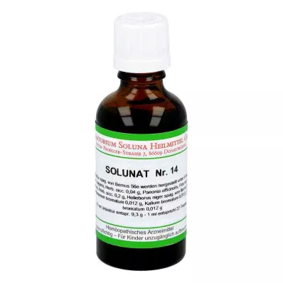 SOLUNAT Nr. 14 dråper, 50 ml
