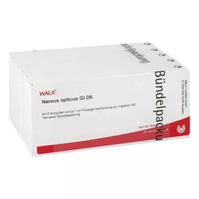 NERVUS OPTICUS GL D 6 ampuller, 50X1 ml