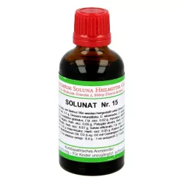 SOLUNAT Nr. 15 dråper, 50 ml
