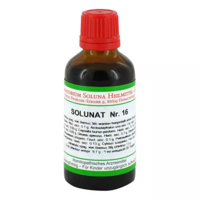 SOLUNAT Nr. 16 dråper, 50 ml