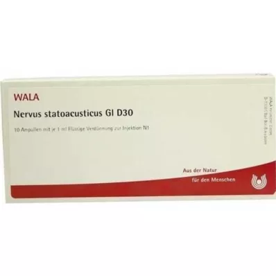 NERVUS STATOACUSTICUS GL D 30 ampuller, 10X1 ml